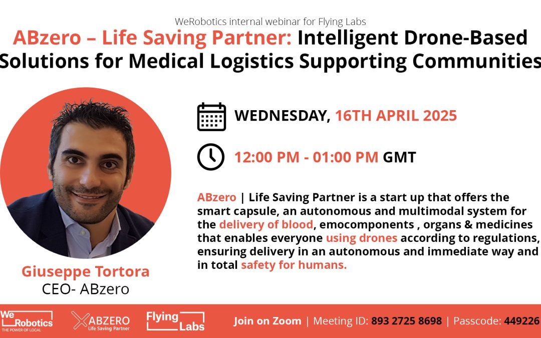 ABzero Showcases the Smart Capsule at WeRobotics International Webinar