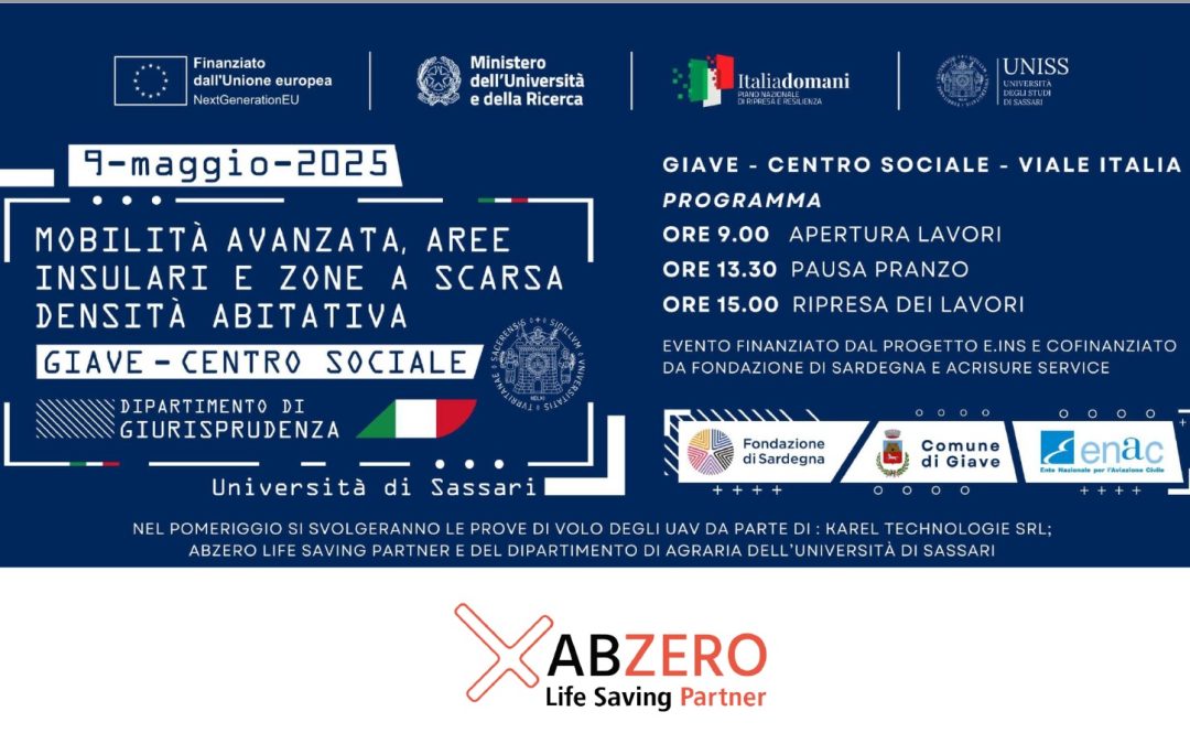 ABzero dimostra il futuro della mobilità sanitaria intelligente a Giave in Sardegna