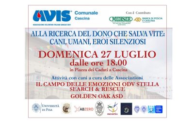 Alla Ricerca del Dono che Salva Vite: ABzero a Cascina per una serata dedicata alla cultura della donazione